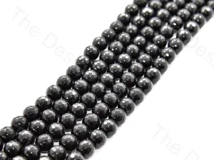 12 mm Black Jade Quartz Semi Precious Stones