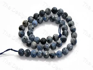 8 mm Mixed Gray Rondelle Jade Quartz Semi Precious Stone