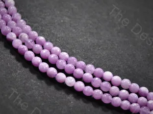 8 mm Mixed Purple Rondelle Jade Quartz Semi Precious Stone