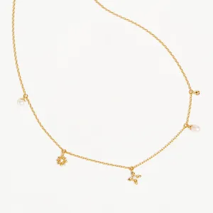 By Charlotte Live in Peace Choker, Gold