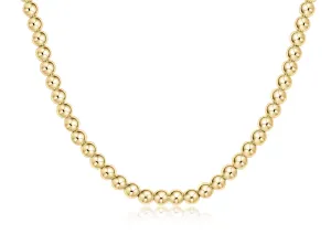 Choker Classic Gold 5mm Bead