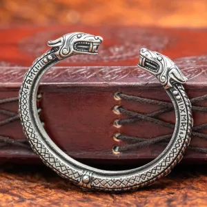 Dragon & Runes Arm Ring