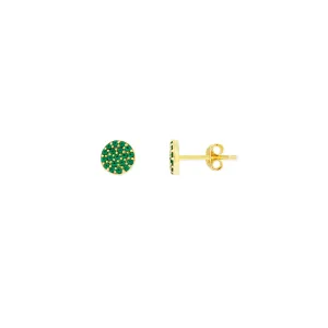 EMERALD JULIET STUDS