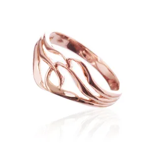 Entangled Ring, Rose Gold