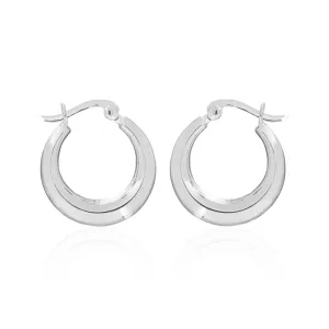 Hring Earrings, Silver