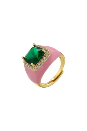 SHOULD HAVE PUT A RING ON IT PINK & EMERALD