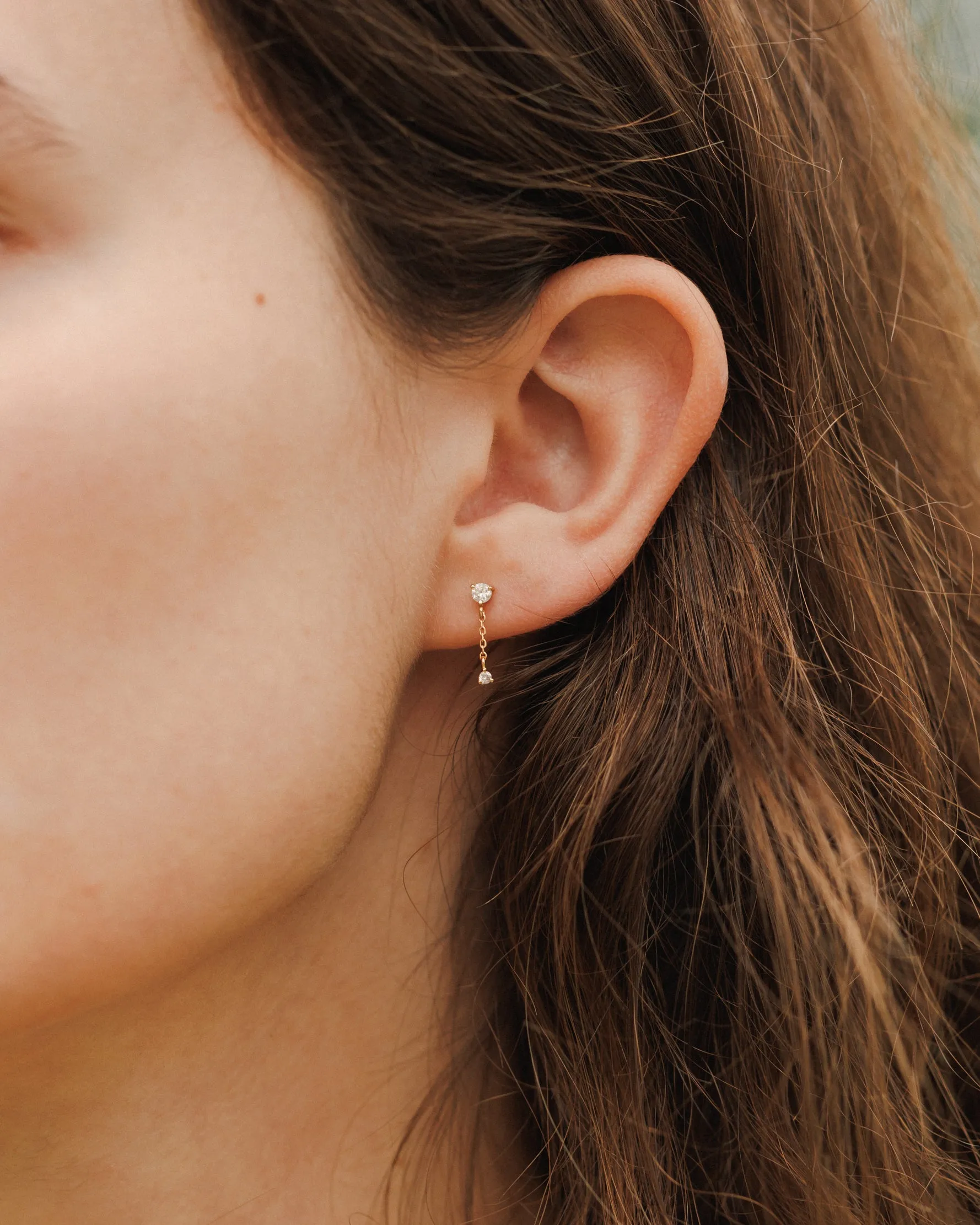 Elegant Starfall White Sapphire Earrings, Ideal for Luxury Gifting