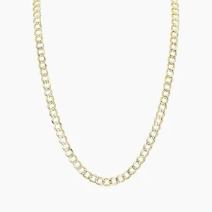 Valente Unisex Curb Chain (Gold)